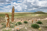 Les steppes turques, près du lac  TUZ GÖLÜ