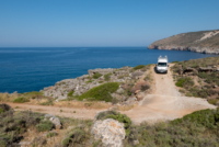 Superbe bivouac dans une crique de Pirgos Dirou