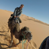 Bivouac dans le Sahara / Erg Chebbi