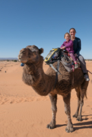 Bivouac dans le Sahara / Erg Chebbi