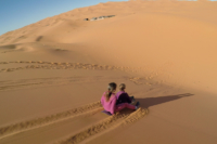 Bivouac dans le Sahara / Erg Chebbi