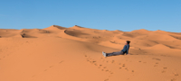 Bivouac dans le Sahara / Erg Chebbi
