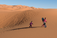 Bivouac dans le Sahara / Erg Chebbi