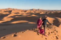 Bivouac dans le Sahara / Erg Chebbi