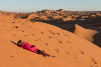 Bivouac dans le Sahara / Erg Chebbi