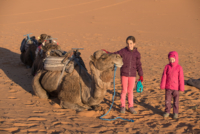Bivouac dans le Sahara / Erg Chebbi