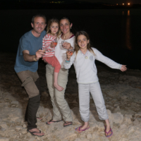 Nouvel an au lac Ahmed El Hansali
