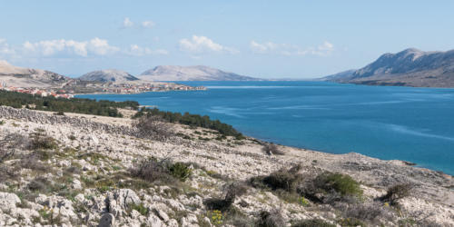 Bivouac sur l'île de Pag