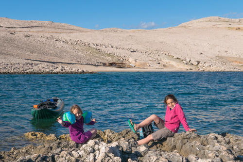 Bivouac sur l'île de Pag