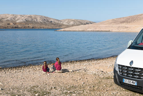 Bivouac sur l'île de Pag