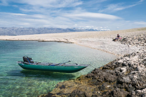 Journée canoë sur l'île de Pag