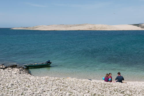 Journée canoë sur l'île de Pag