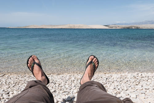 Journée canoë sur l'île de Pag