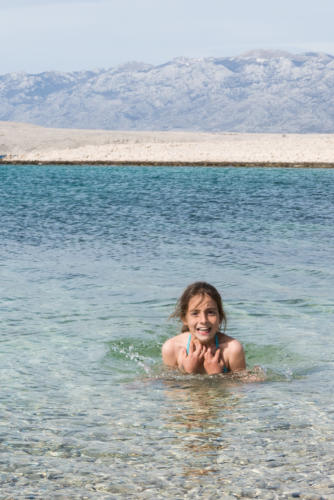 Journée canoë sur l'île de Pag