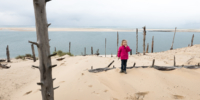 Au pied de la Dune du Pyla