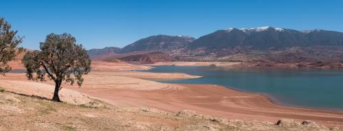 Bivouac au lac Bin-El-Ouidane