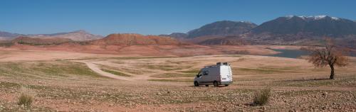 Bivouac au lac Bin-El-Ouidane