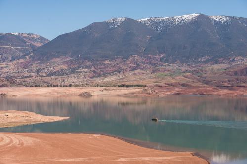 Bivouac au lac Bin-El-Ouidane