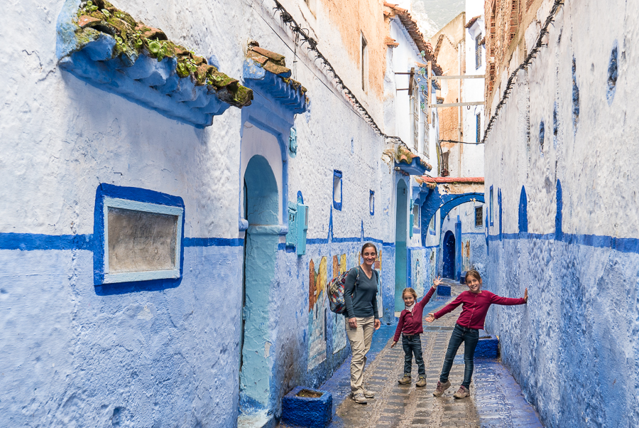 Dans la médina de Chefchaouen Dans la médina de Chefchaouen