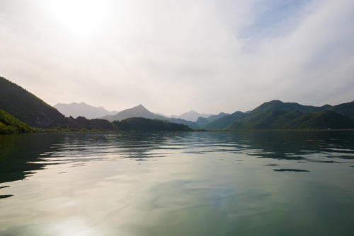 Canoë sur le lac Skadar // Montégnégro