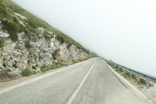 Sur la côte Albanaise