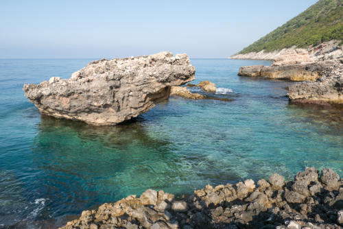 Sur la côte Albanaise