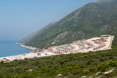 Sur la côte Albanaise