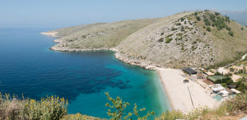 Sur la côte Albanaise