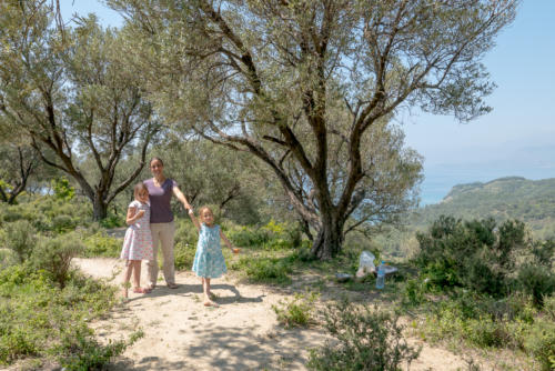 Sur la côte Albanaise