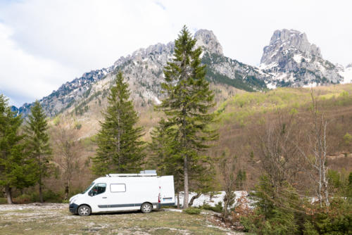 Bivouac à Valbobna // Albanie