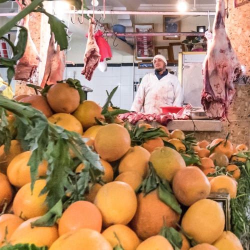 Souk de El-Kelaa M'gouna // Maroc