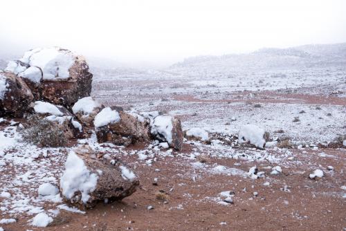 Bivouac sous la Neige