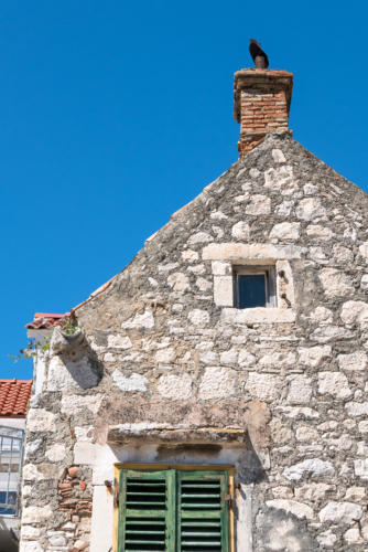 Sur l'île de Krapanj