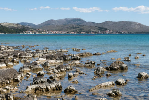 Sur l'île de Krapanj