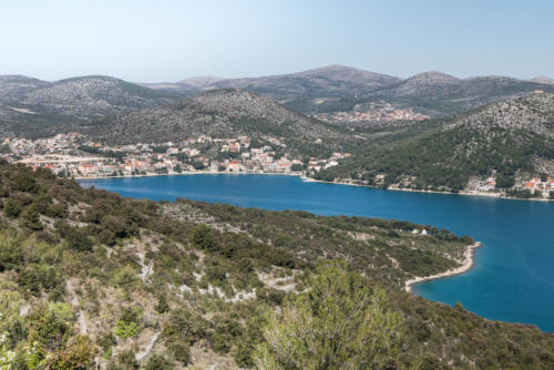 Bivouac face à Troghir